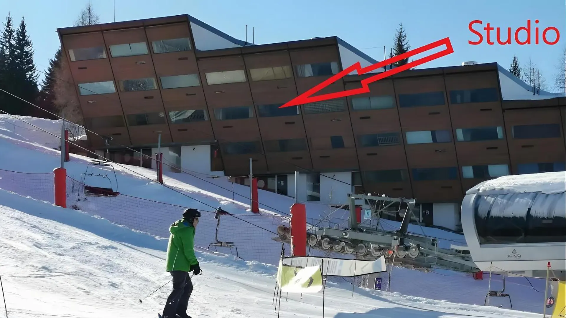 Arc 1600 - Studio Skis Aux Pieds Bourg-Saint-Maurice 0*,  Fransa